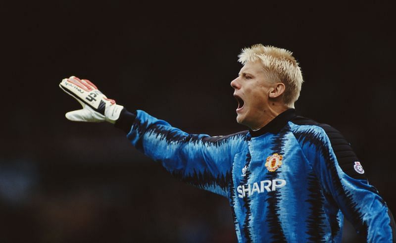 Peter Schmeichel spent eight seasons with Manchester United in the Premier League