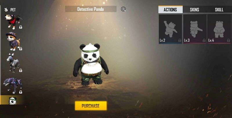 Detective Panda in Free Fire