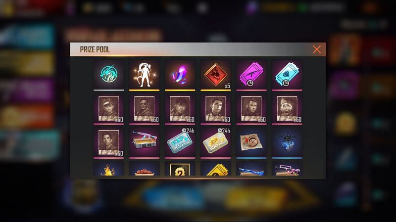 Here is the prize pool of the Rampage Ascension event in Free Fire