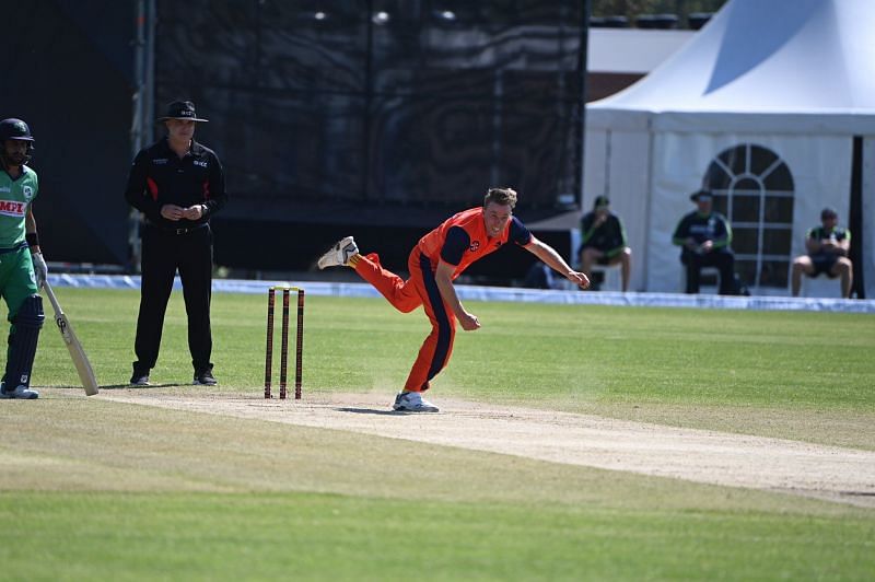 The Netherlands have opened their account in the ICC Cricket World Cup Super League (Image Courtesy: Cricket Ireland on Twitter)