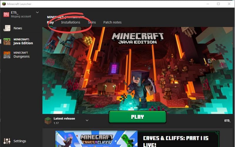 minecraft java edition installer