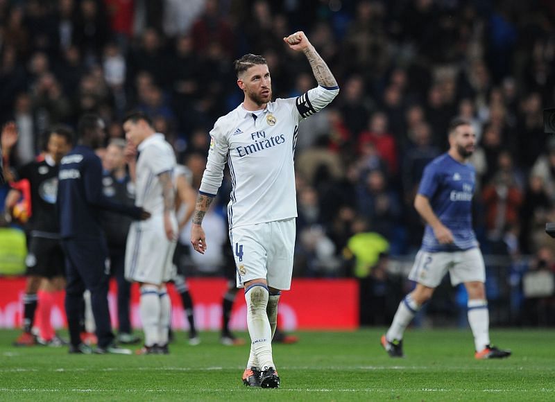 Sergio Ramos is considered to be one of the best players ever in terms of aerial abilities