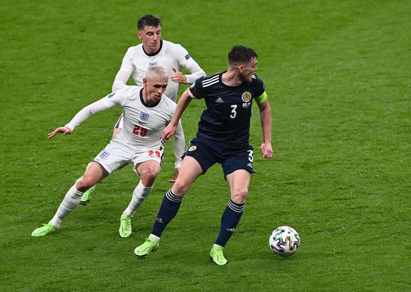 England and Scotland played out a goalless draw