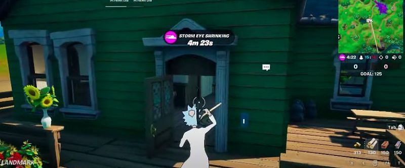 Dreamflower&#039;s house near Flopper Pond. Image via YouTube