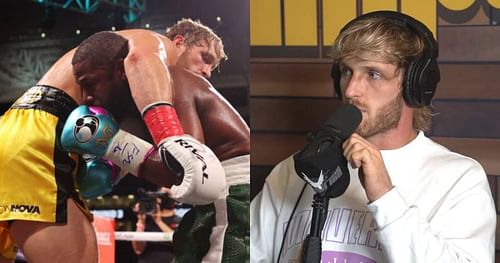 Logan Paul has claimed Floyd Mayweather used a boxing trick against him (Paul's image credits: IMPAULSIVE channel via YouTube)