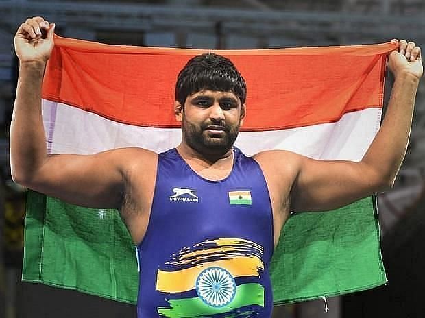 Sumit Malik won a gold medal for India at the 2018 Commonwealth Games