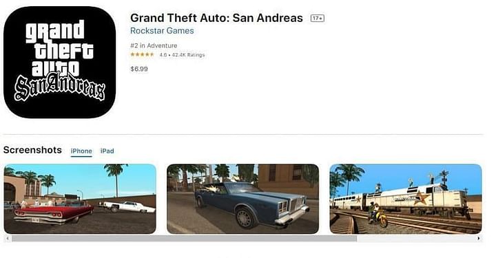 gta san andreas download ios