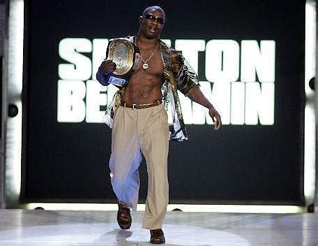 Shelton Benjamin has never made it to the top of the chain