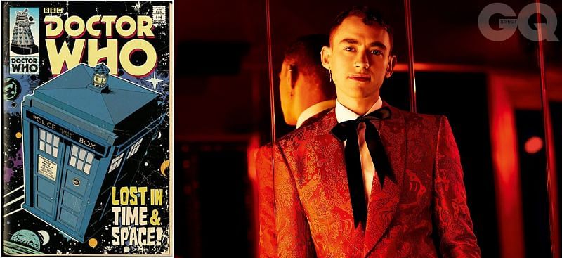 Olly Alexander reportedly in talks to be 14th time lord in &quot;Doctor Who.&quot; Image via: BBC and British GQ