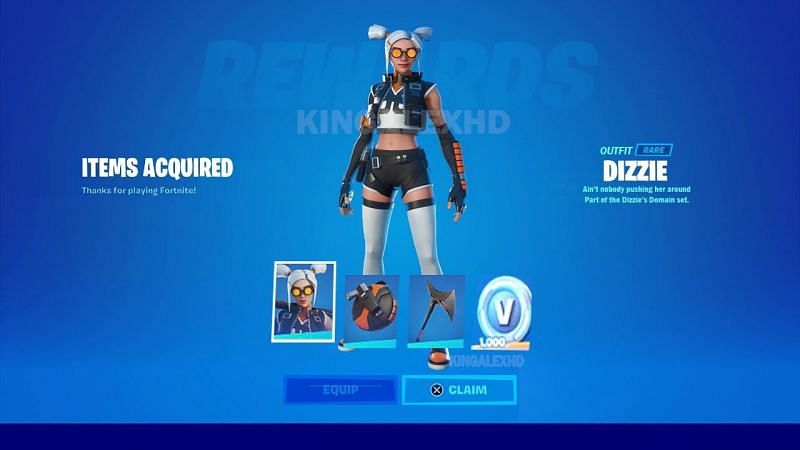 Fortnite How To Get The Dizzie Domain Pack With 600 V Bucks