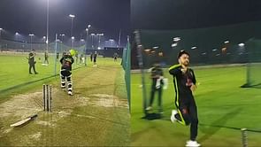 PSL 2021: [Watch] Rashid Khan plays some big shots and works on his bowling in the nets