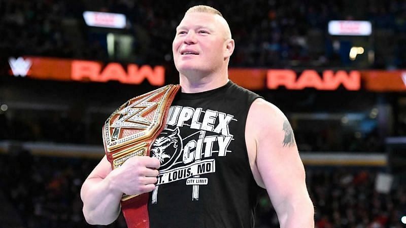 Brock Lesnar as the Universal Champion