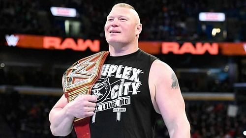 Brock Lesnar as the Universal Champion