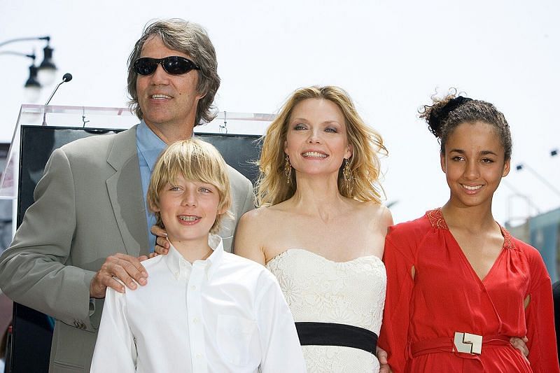 Michelle Pfeiffer with family (Image via: Ted Soqui/CORBIS and Getty Images)