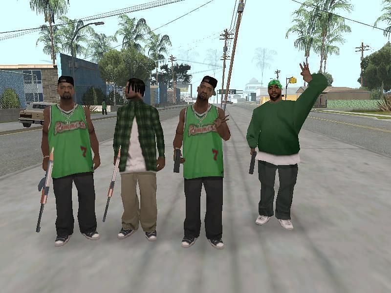 GSF members (Image via GTA Wiki)