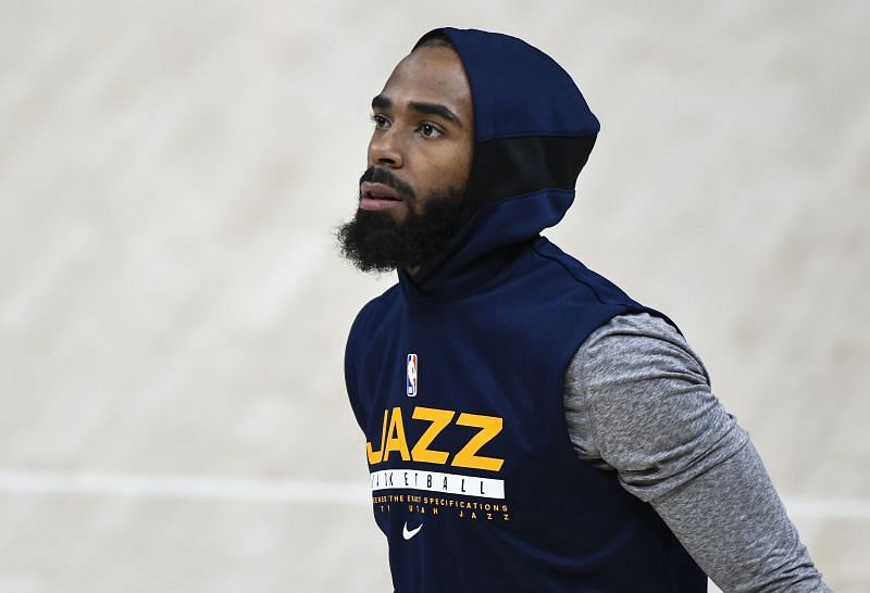 Mike Conley with the Utah Jazz