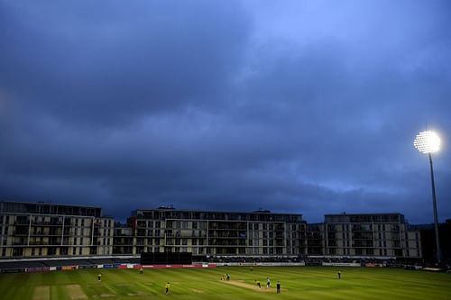 A photo from Gloucestershire's last outing against the Sussex Sharks