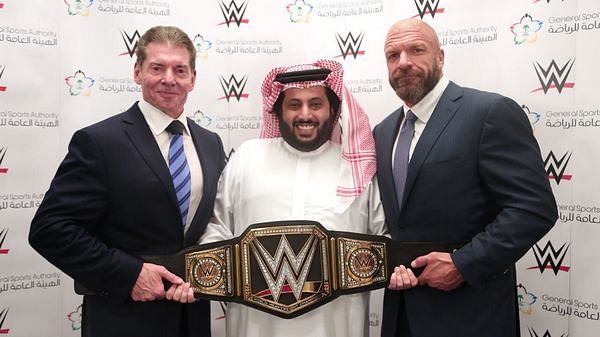 WWE has a 10-year deal with Saudi Arabia