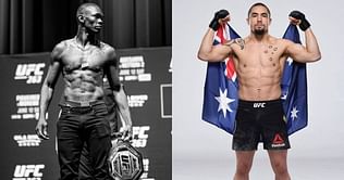Robert Whittaker responds to Israel Adesanya's callout at UFC 263