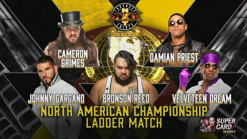 5-way ladder match at NXT TakeOver XXX