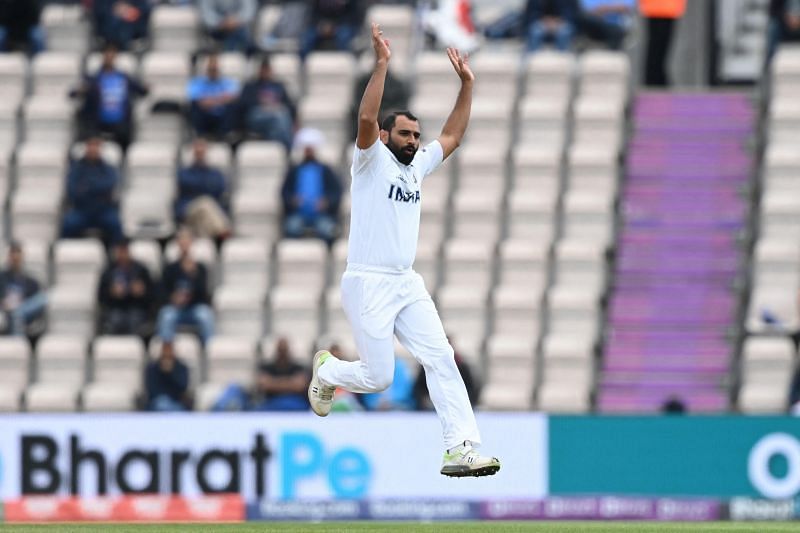 Mohammed Shami dismissed Ross Taylor