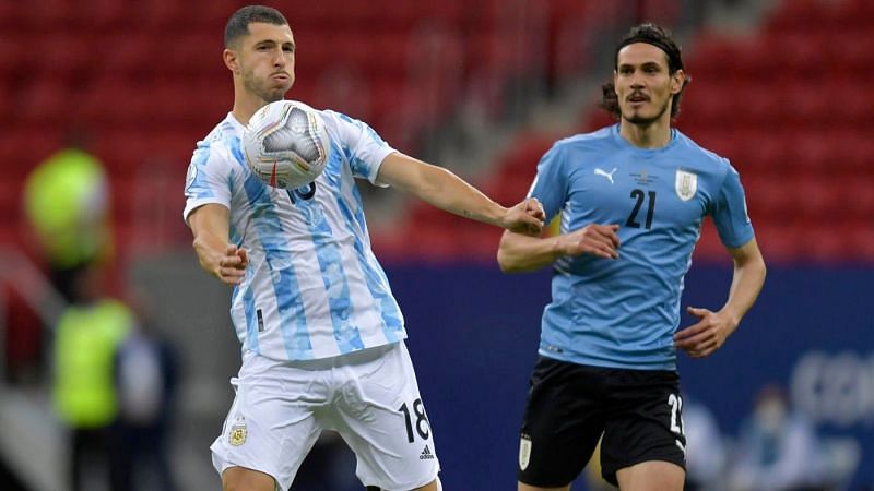 Edinson Cavani went down inside the box after a clear foul.