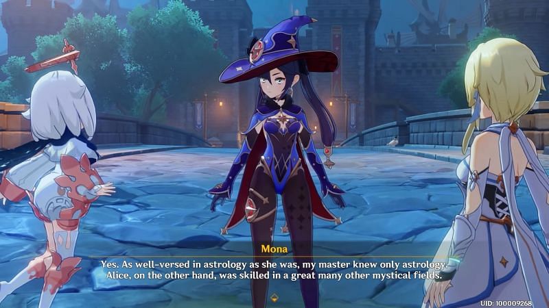 Mona mentions Alice (image via MMOJACKX57)