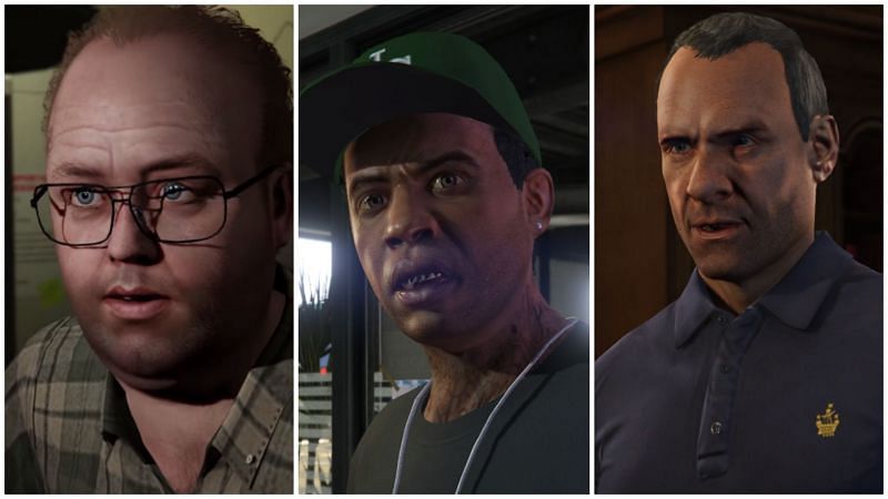 GTA 5 has a memorable cast of characters (Images via gta.fandom.com)