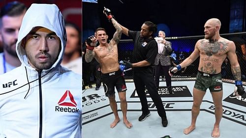 Luis Smolka (left) doubts whether Conor McGregor has enough motivation to beat Dustin Poirier.