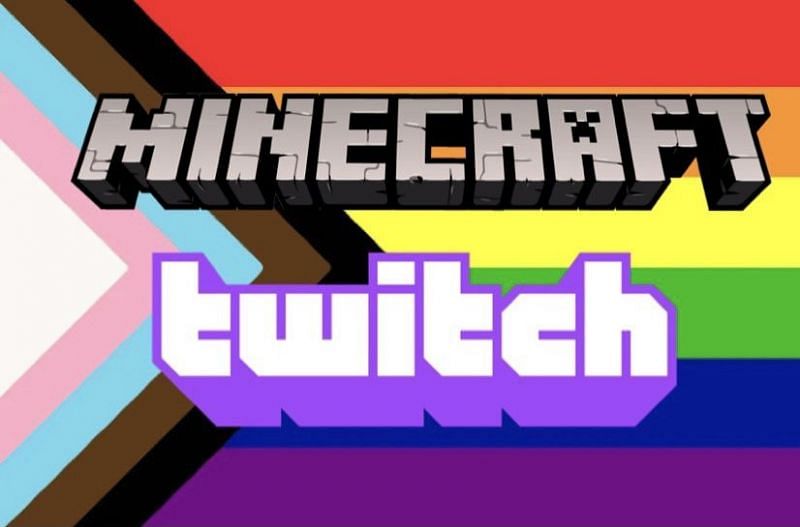 Pride month is here, and even Minecraft streamers are showing their support (Image via Tyler Dahlberg)