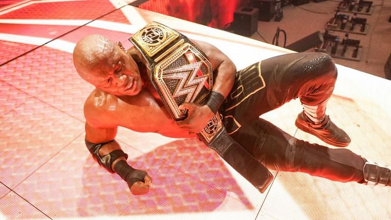 Bobby Lashley will walk into RAW with the WWE Championship still intact