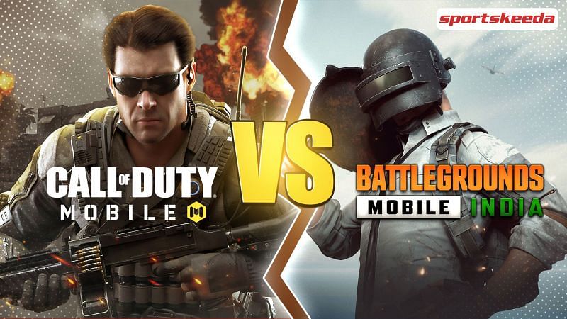 Comparing COD Mobile with BGMI (Image via Sportskeeda)