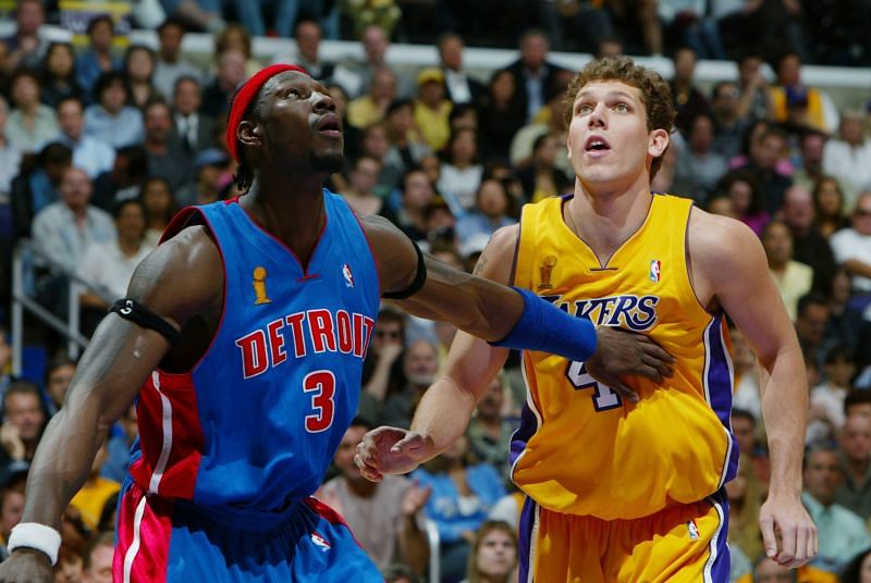 The Detroit Pistons overcame the star-studded Lakers in 2004