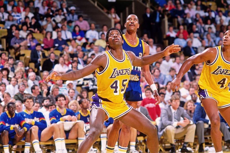 LA Lakers vs Denver Nuggets in the 1985 NBA playoffs
