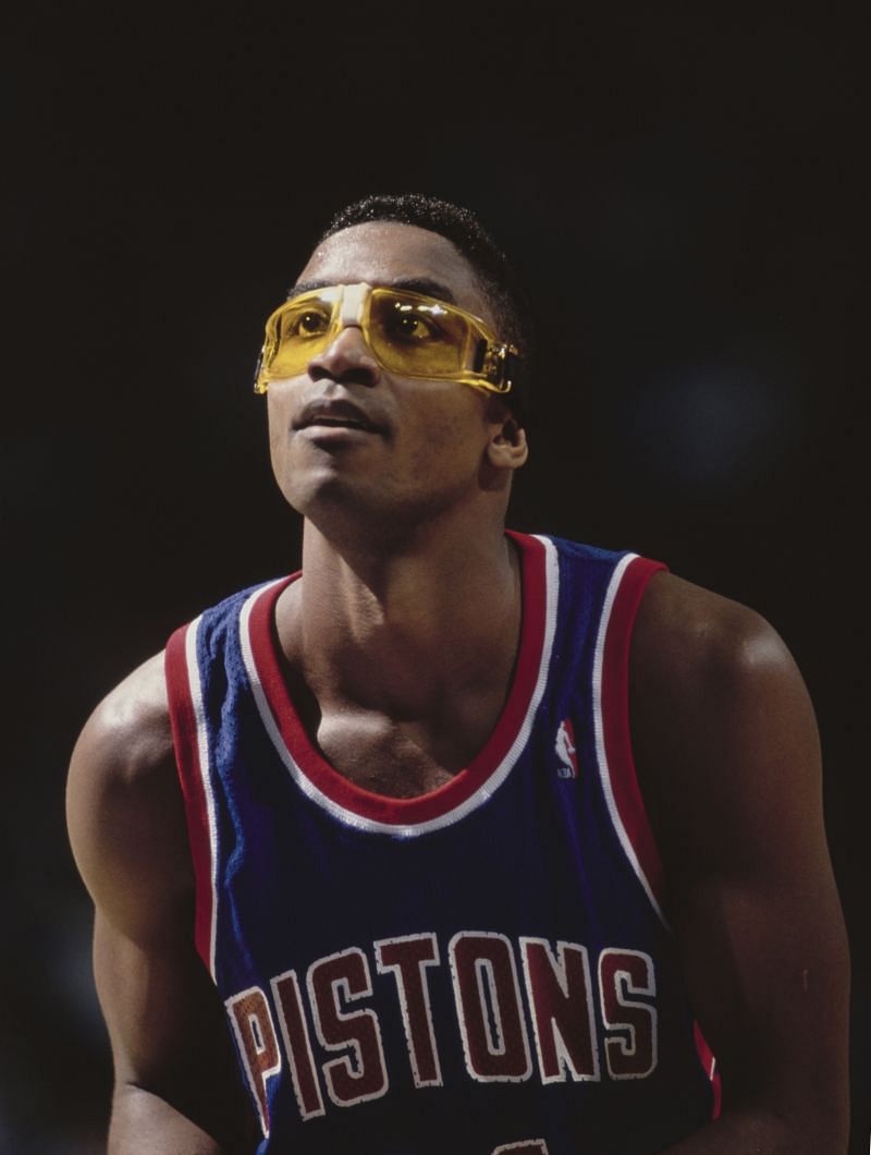 Isiah Thomas #11, Point Guard for the Detroit Pistons