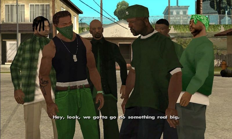 Grove Street for life, forever (Image via Alumni from the GTA Steam Community)