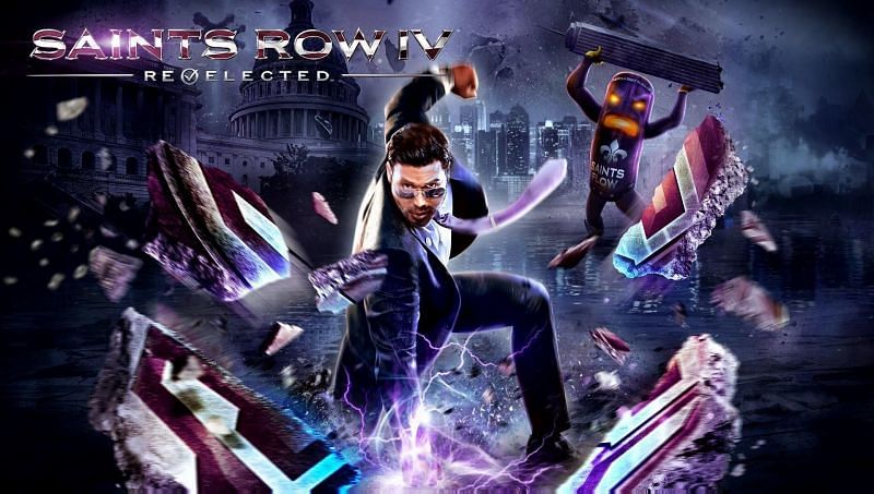 The Saints Row series brings a lighter shade of darkness (Image via Wallpaper Cave)