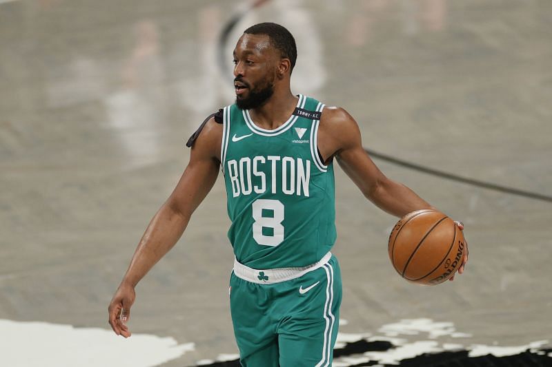 Kemba Walker #8 of the Boston Celtics