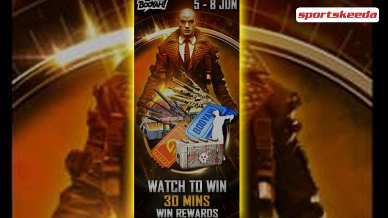 Watch to Win event in Free Fire offers free in-game items to its players