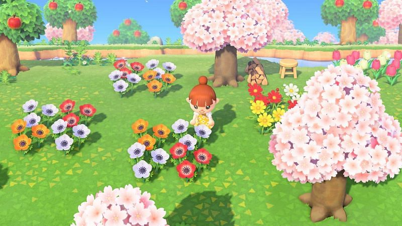 Animal Crossing flowers. Image via Shacknews