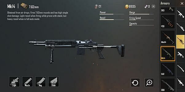 The MK14 in Battlegrounds Mobile India