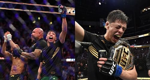 Brandon Moreno became the first Mexican-born UFC champion at UFC 263