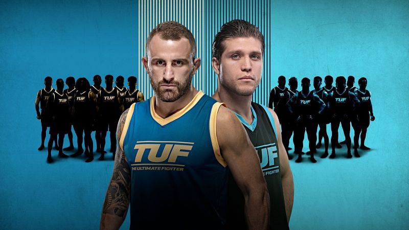 Alexander Volkanovski and Brian Ortega [Photo credit: @ufc on Twitter]