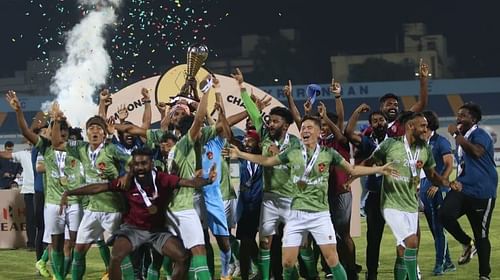 Gokulam Kerala FC will look to defend their I-League title in the next season. (Image; AIFF)