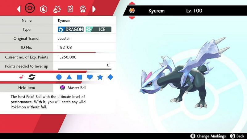 Pokemon 6071 Shiny Kyurem Black Pokedex: Evolution, Moves, Location, Stats