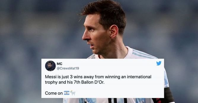 Twitter erupts as Lionel Messi scores 2 goals in Argentina's 4-1 win over Bolivia