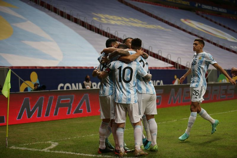 Argentina beat Uruguay for their first win of Copa America 2021.