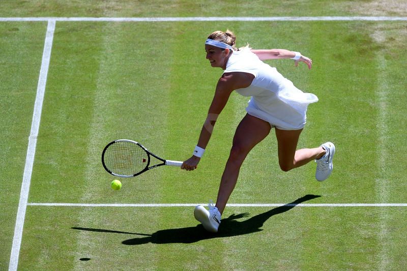 Petra Kvitova will look to test her game in her first match on grass in nearly two years