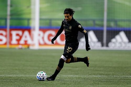 Carlos Vela of LAFC (cred: Angelsonparade.com