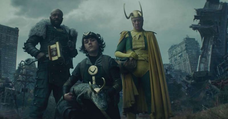The new Loki variants in Episode 4. Image via: Disney +/ Marvel